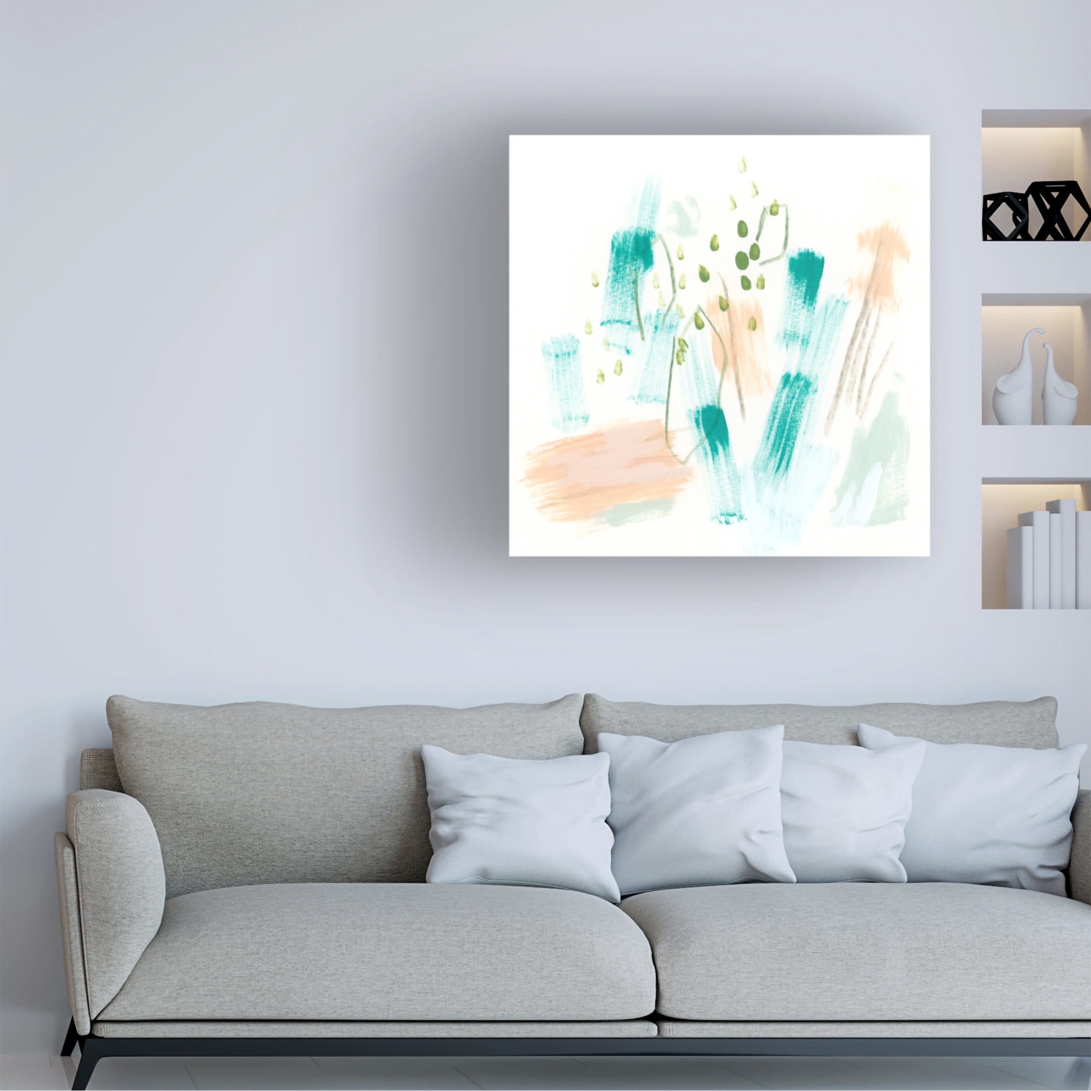 Trademark Fine Art June Erica Vess  Counting House I Canvas Wall Art