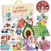 SUNSIOM Fidget Advent Calendar Toy Pack, Christmas Countdown Calendar Toy Set, Toy Gift Boxs for Kids Adults
