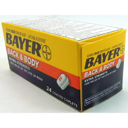 Product Of Bayer, Back & Body Extra Strenght , Count 1 - Headache/Pain Relief / Grab Varieties & (Best Back Relief Products)
