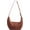 【brown】, variant on Soft Faux Suede Hobo Bag for Women, Slouchy Leather Crossbody Purse with Spacious Interior, Y2k Tote Shoulder Bag with Zipper