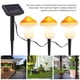 thumbnail image 5 of Moyic Luces solares de estaca de setas LED Luz de césped al aire libre Lámpara de enchufe de tierra decorativa Luces solares para patio de jardín Iluminación y accesorios Numero 3 Moyic HA024367-03, 5 of 6