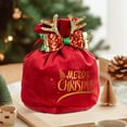 thumbnail image 5 of FastXmas Christmas Velvet Gifts Bag Decoration,3.9 x 5.1" Small Christmas Day Candy Bag,Drawstring Snacks Bag with Santa Claus Pattern,Merry Christmas Gifts Bag for New Year,Holiday,Birthday Supplies, 5 of 6
