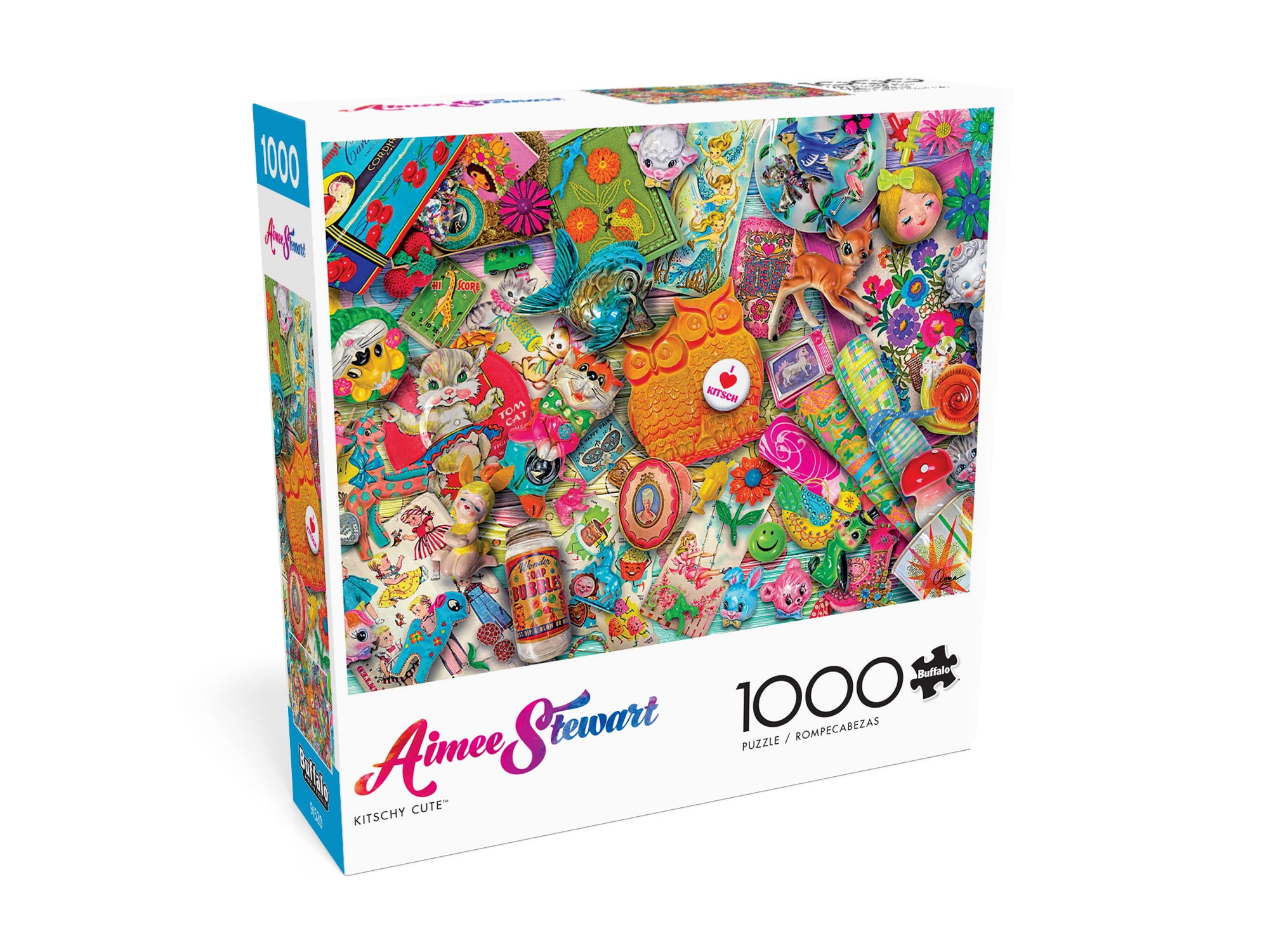 Buffalo Games 1000-Piece Aimee Stewart Kitschy Cute Jigsaw Puzzle