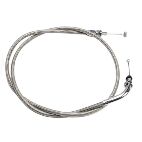 Armor Coat Stainless Steel Clutch Cable Fits 2000-2009 Yamaha XVS1100A V Star 1100 Classic 