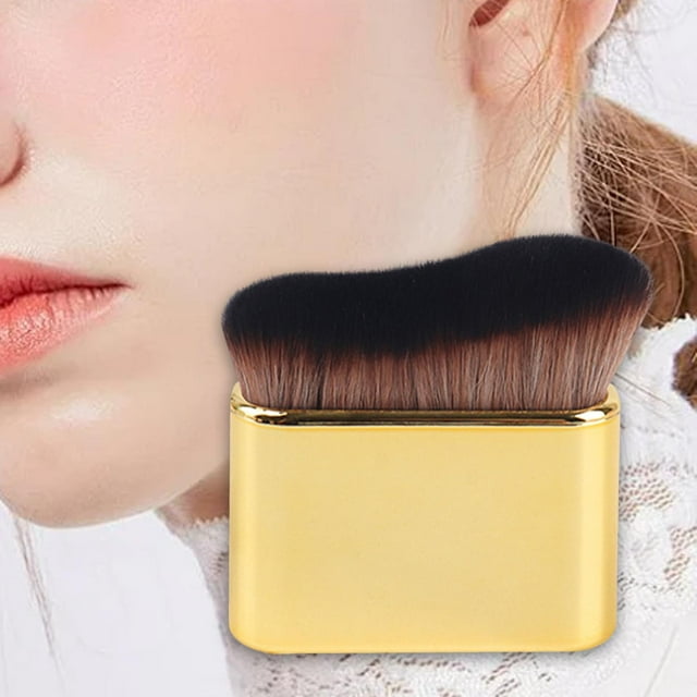 BELOVING Face Blush Liquid Powder Foundation Brush Blend Applicator for Cream Bronzer Gold