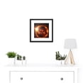 thumbnail image 2 of Space NASA Swift Mission Flares Mini Star Illustration 8X8 Inch Square Wooden Framed Wall Art Print Picture with Mount, 2 of 4
