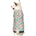 thumbnail image 2 of Pet Warm Hoodie Christmas Tree Cakes Dog Sweatshirts Apparel for Small Puppy Orange, 2 of 7
