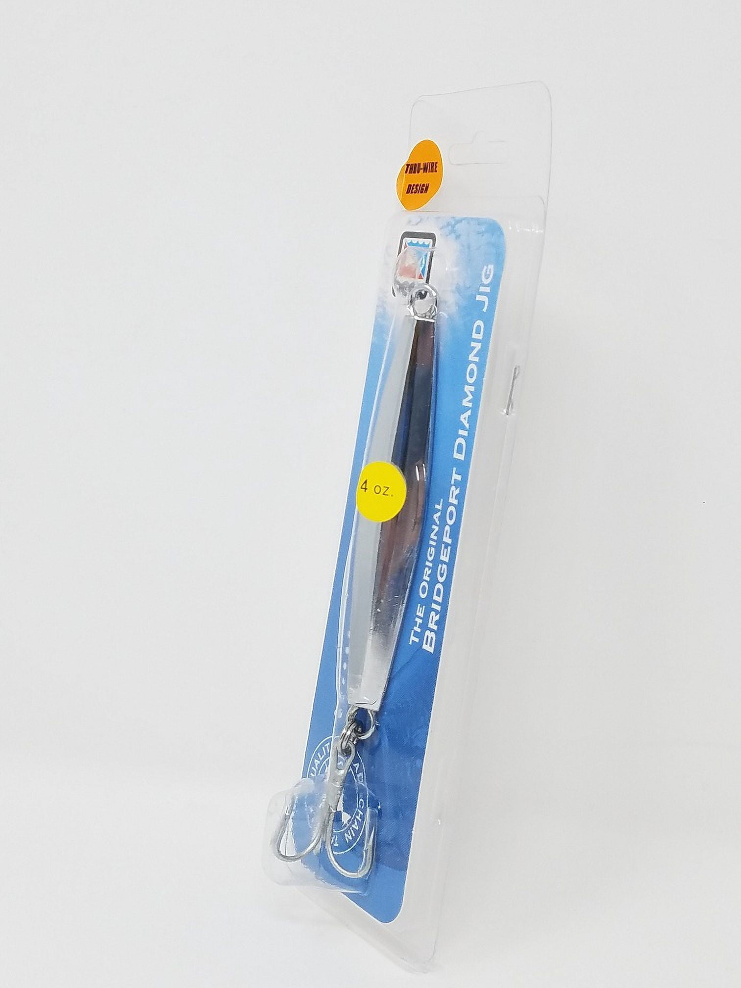 Bead Bridgeport Diamond Jig with Treble Hook, 4 oz., D43 Fishing Jig