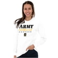 thumbnail image 3 of US Army Girlfriend Military Logo Women Plus Size Long Sleeve Tee Brisco Brands 2X, 3 of 5