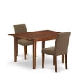 thumbnail image 2 of East West Furniture Dining Room Set Mahogany, MLAB3-MAH-18, 2 of 6