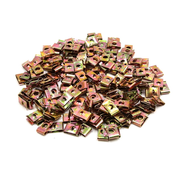 197pcs Sujetador de Velocidad U Tablero Coche Unique Bargains