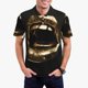 thumbnail image 1 of Fotbe Golden Lips Modern Sculpture Camiseta Polo de Golf para Hombre con Estampado – Camisa Deportiva Transpirable con Cuello Abotonado-X-Large, 1 of 6