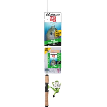Combination Pier Shakespeare Catch More Fish Surf/Pier Spinning Reel and Fishing Rod ...