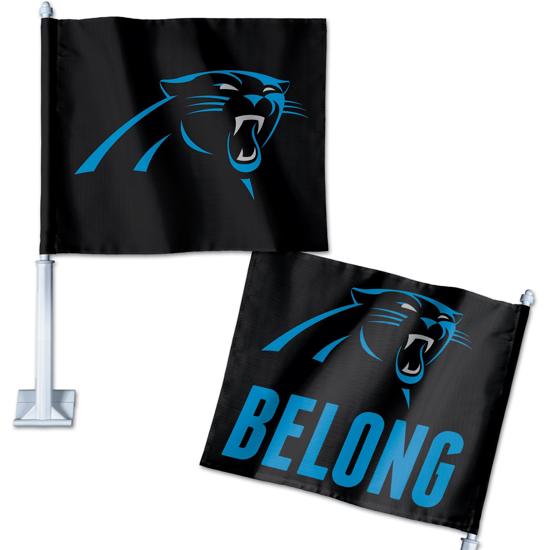 Carolina Panthers-Garden Flag-Double Sided Appliqued-12.5”x18” 