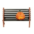 thumbnail image 3 of Department 56 Halloween Village Haunted Pumpkin Bench Accessory Figurine 6003226, 3 of 3