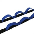 thumbnail image 4 of Muka Yoga Strap with 12 Loops for Workout Stretching, Non-Elastic Resistance Band for Fitness - Blue, 4 of 7