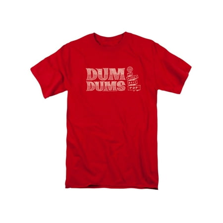 Dum Dums Candy Lollipop World's Best Adult T-Shirt (Best Lollipops In The World)
