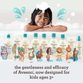 thumbnail image 4 of Aveeno Kids Curly Hair Shampoo With Oat Extract &amp; Shea Butter, Gently Cleanses, Nourishes, &amp; Hydrates Curly Hair, Tear-Free &amp; Suitable for Sensitive Skin &amp; Scalp, Hypoa, 4 of 7