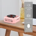 thumbnail image 6 of karymi Record Player Wireless Bluetooth Sound Retro Creatives Mini Portable Card Insert Small Speaker Subwoofer Gift, 6 of 6
