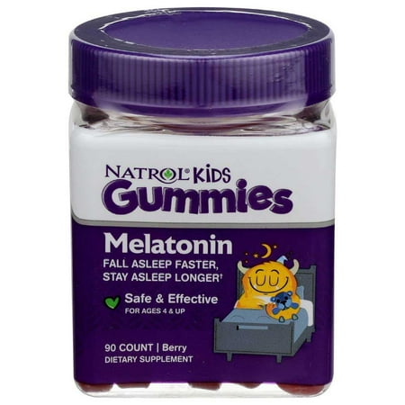 Natrol Kids Berry Melatonin Gummies - 90 Count Per Pack -- 1 Each
