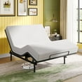 thumbnail image 2 of Amolife Basic Full Size Ergonomic Adjustable Bed Frame Base with Upgraded Motor 2.0, Wireless Remote Control, Independent Head & Foot Incline, Base Only, 2 of 11