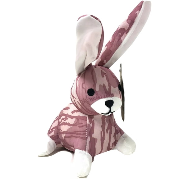 Camouflage Bunny Rabbit Plush Toy Mossy Oak Pink Stuffed Animal 7”