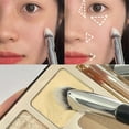 thumbnail image 7 of Triangle Concealer Brush for Coverage Brighten Under Eyes and Blemishes Makeup Brush, 7 of 7