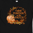 thumbnail image 4 of Inktastic Cutest Pumpkin in the Patch with Autumn Leaves Boys or Girls Baby T-Shirt, 4 of 5