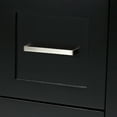 thumbnail image 3 of Ariel Hamlet 72 In. Double Sink Base Cabinet In Black, 3 of 8