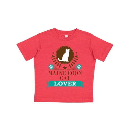 

Inktastic Maine Coon Cat Lover Gift Gift Toddler Boy or Toddler Girl T-Shirt