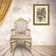 thumbnail image 3 of Dixon, Samuel 17x24 Gold Ornate Wood Framed with Double Matting Museum Art Print Titled - Leaves on Taupe I, 3 of 4