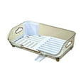 thumbnail image 2 of YOPTOP Dish Drying Rack With Drainboard Dish Drainers For Kitchen Counter With Sink Spout Dish Strainers With Utensil Holder,gray, 2 of 7