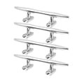 thumbnail image 1 of Boat Dock Cleat, 4Pcs Easy Installation Marine Rope Cleat 316 Stainless Steel Secure Fixation  for Deck, 1 of 7