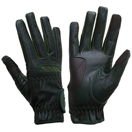 Eglove Equest Grippro Guantes De Piel Para Montar A Caballo | Meses sin