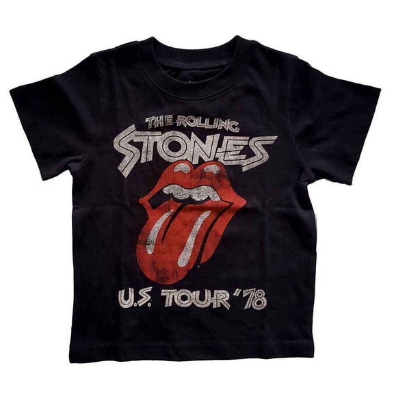 The Rolling Stones Kids Toddler T-Shirt: US Tour '78 (12 Months)