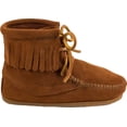 thumbnail image 2 of Minnetonka Kid's Ankle Hi Tramper Boot, Brown 13 Little Kid, 2 of 5