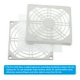 thumbnail image 4 of Unique Bargains 90mm Fan Finger Grill Grill Protector Guard Fan Protective Cover 8 Pack, 4 of 6