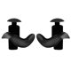 thumbnail image 2 of Tapones para los oídos para Tapones para los oídos (agua en bloque / súper suaves / cómodos) para Dormir Primavera Viajar Negro Macarena Tapón para oídos, 2 of 8