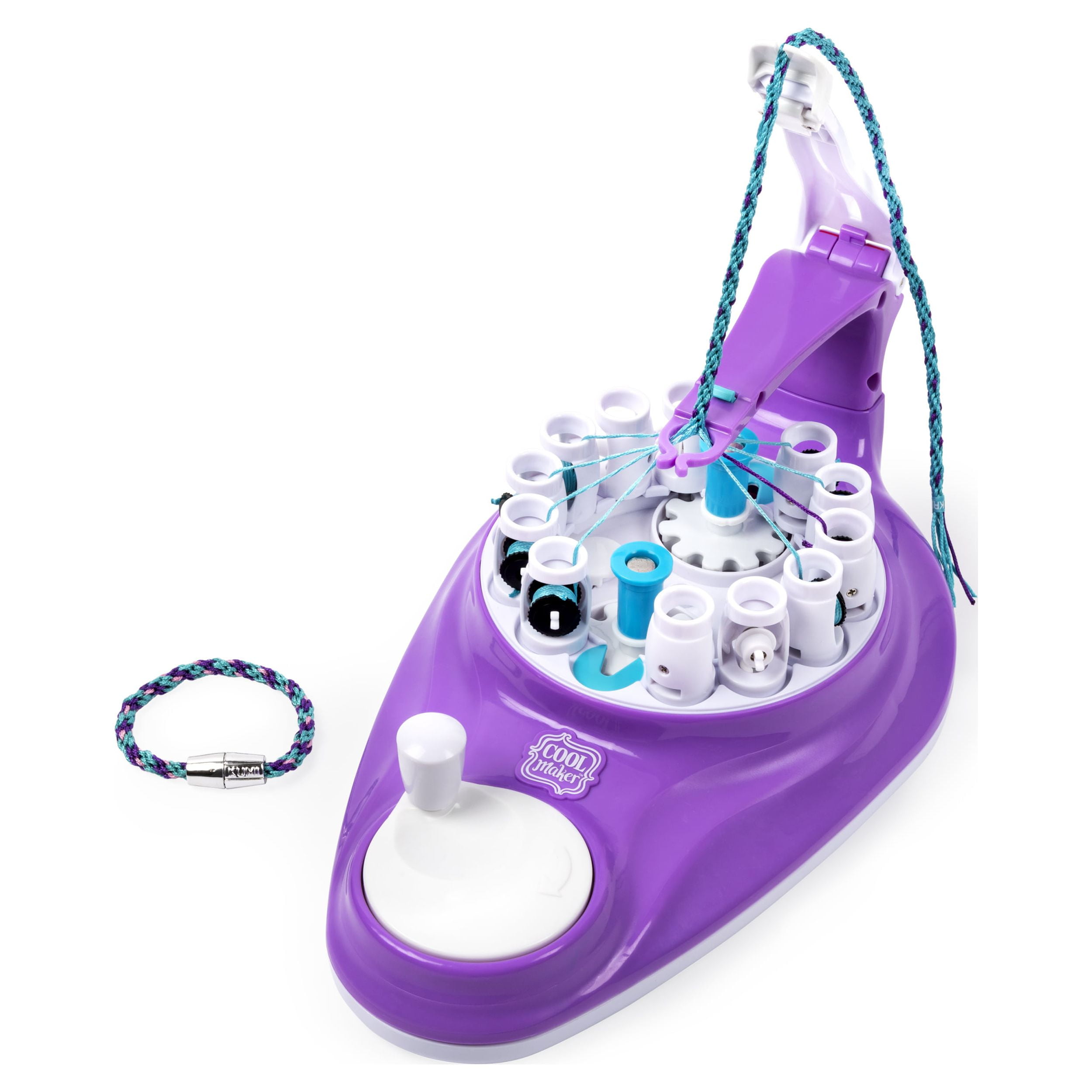 Cool Maker, 2-in-1 KumiKreator, Necklace and Friendship Bracelet Maker  Activity Kit, for Ages 8 and Up 