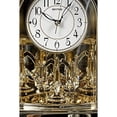 thumbnail image 2 of Rhythm 4RH791WD23 Crystal Dulcet II Wall Clock, Woodgrain, 2 of 5