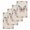 Beige, variant on Spring Easter Kitchen Dish Towels for Drying Dishes Set of 2, Watercolor Flowers Rabbits Ears Bow Wooden Gray Waffle Weave Microfiber Hand Tea Bathroom Towels Quick Dry & Absorbent Towel 12x12