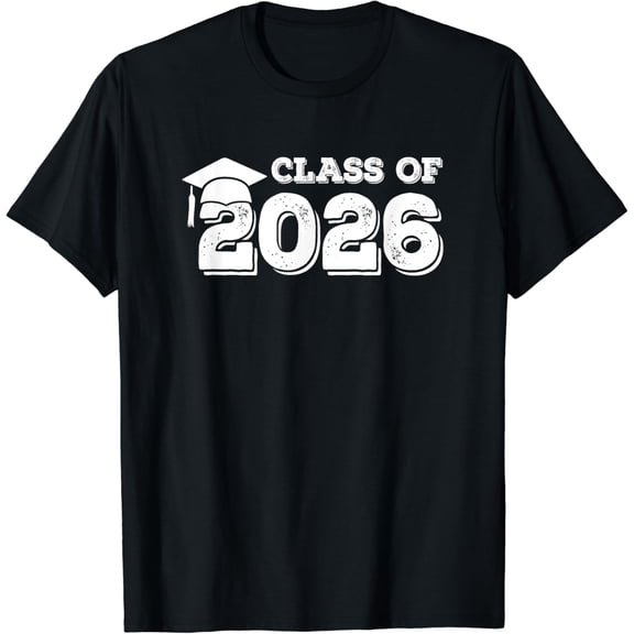 t-shirt Class Of 2026 Shirt Senior Graduation 2026 T-Shirt mens t shirt，black，women，funny，misfits，men，journey