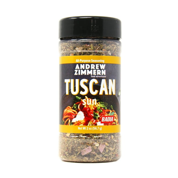 Badia Andrew Zimmern Tuscan Sun All Purpose Seasoning 2 Oz Walmart Com Badia Andrew Zimmern Tuscan Sun All Purpose Seasoning 2 Oz Walmart Com