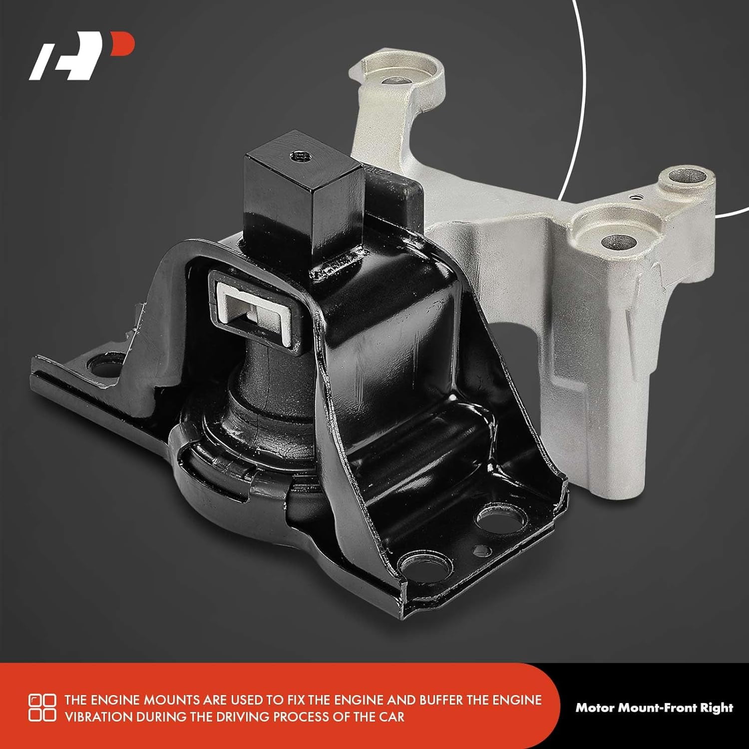 A-Premium 4PCS Engine Motor and Transmission Mount Set [Automatic CVT Transmission] Compatible with Nissan Sentra 2007 2008 2009 2010 2011 2012 2.0L, Replace# 11360-EL00A, 11360-ET00A