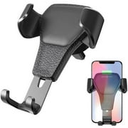 Car Mount – Air Vent Car Holder – Car Phone Mount for iPhone 11/11 Pro XS X 8 7 6 5 plus and any Android Cell Phone – Phone Holder for Car – Universal Vent Mount for Men and Women – Air Vent Holder