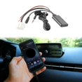thumbnail image 2 of Car Bluetooth 5.0 Aux Cable Microphone Handsfree Mobile Phone Free Calling Adapter For Mazda 2 3 5 6 MX5 RX8 CX7,,black, 2 of 5