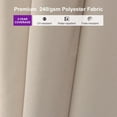 thumbnail image 6 of PURPLE LEAF OUTDOOR 9' × 9' Patio Cantilever Umbrella Outdoor Square Adjustable Offset Umbrellas with 360-degree Rotation and 8 Heavy Duty Metal Ribs for Garden Deck Pool Beige, 6 of 8