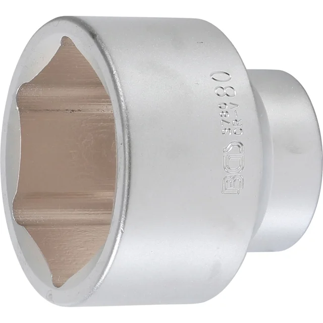 DADO HEXAGONAL BGS 3780 ENTRADA 1' 80 MM