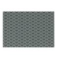 thumbnail image 1 of Black and White Cutting Board, Monochrome Flourishes with Venetian Design Details Repeating Scroll, Decorative Tempered Glass Cutting and Serving Board, Small Size, Black and White, by Ambesonne, 1 of 1