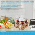 thumbnail image 3 of Mason Jar Vacuum Sealer Kit for FoodSaver - Food Saver Jar Sealer Attachment,Food Storage with Accessory Hose for Regular and Wide Mouth Mason Jars, 3 of 3
